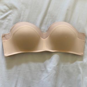 Lively strapless bra, nude color 34c
